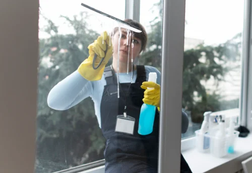 Nettoyage de vitres intérieures et extérieures à Plaimpied-Givaudins
